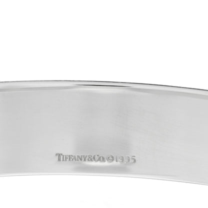 Tiffany Sterling Silver Atlas Bangle Bracelet 4 of 5