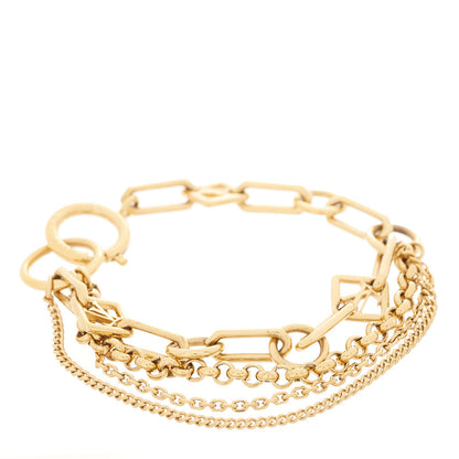 Louis Vuitton Vegas Chain Bracelet Gold 1 of 4