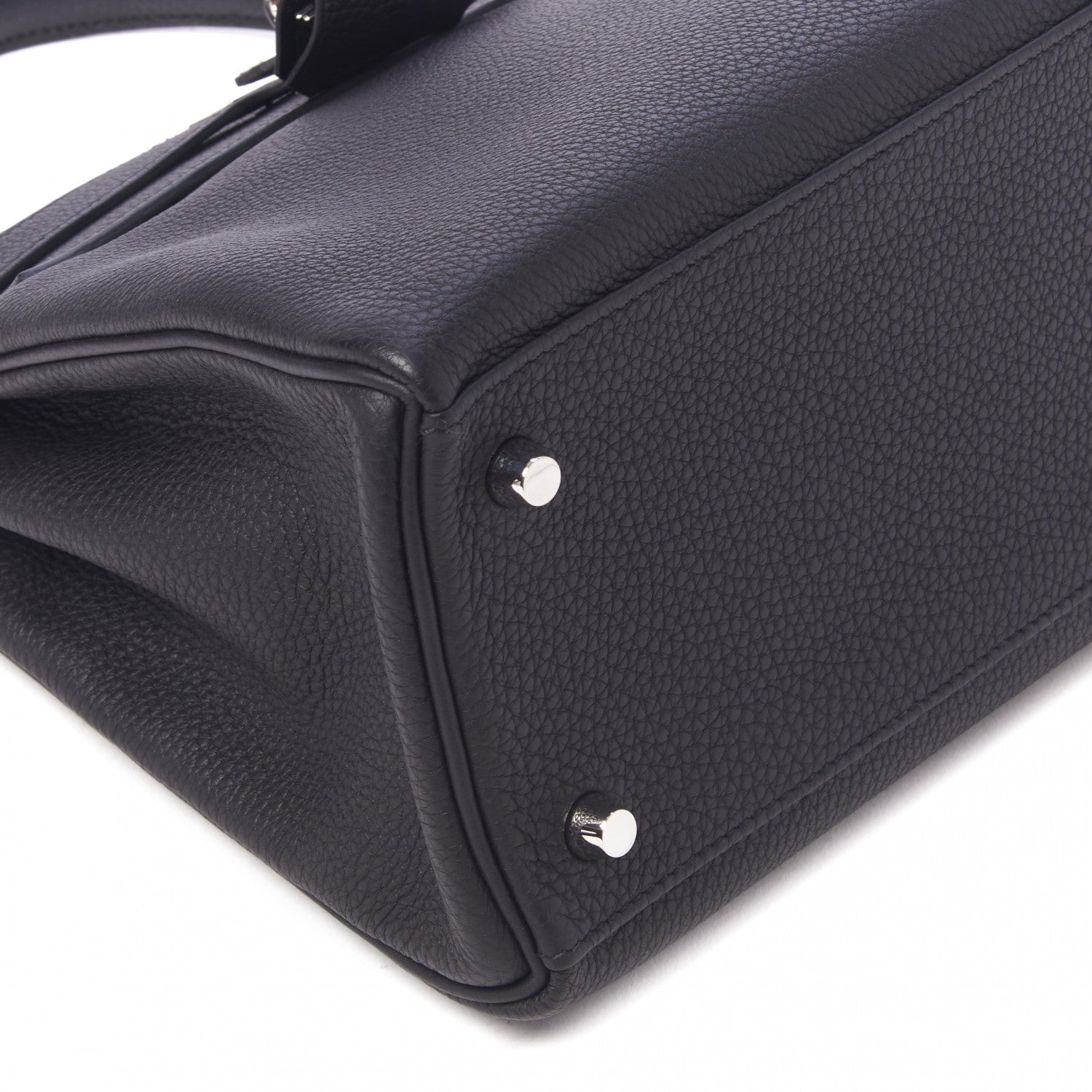 Hermes Togo Kelly Retourne 28 Black 8 of 34