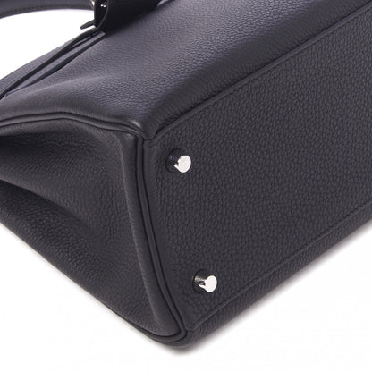 Hermes Togo Kelly Retourne 28 Black 8 of 34