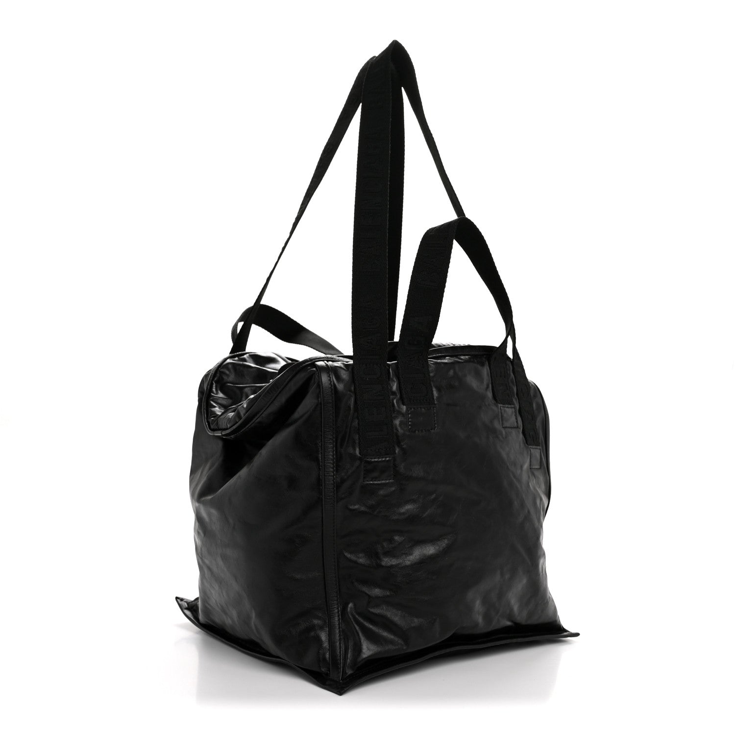 Balenciaga Calfskin Medium Cargo Tote  Black 3 of 10