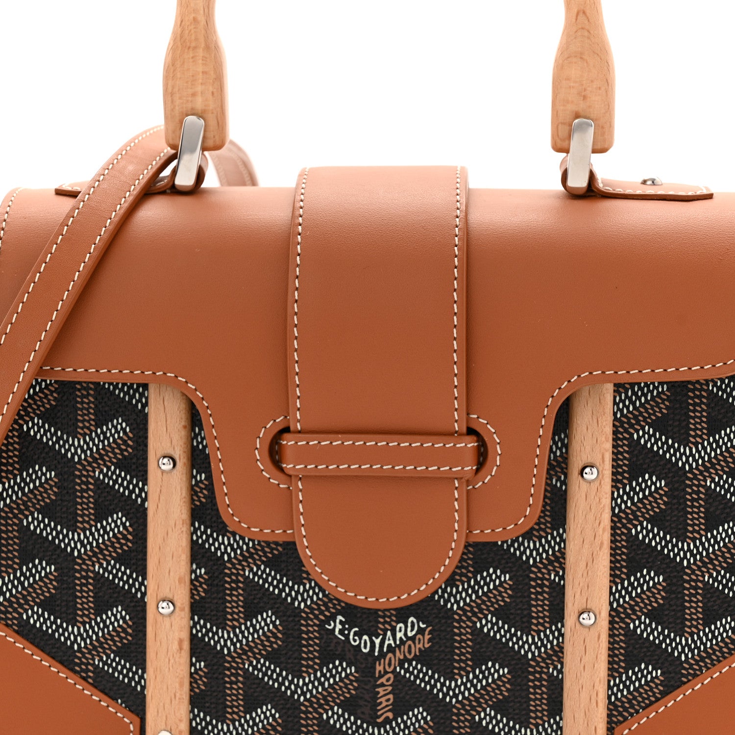 Goyard Goyardine Structure Mini Saigon Black Gold 7 of 9