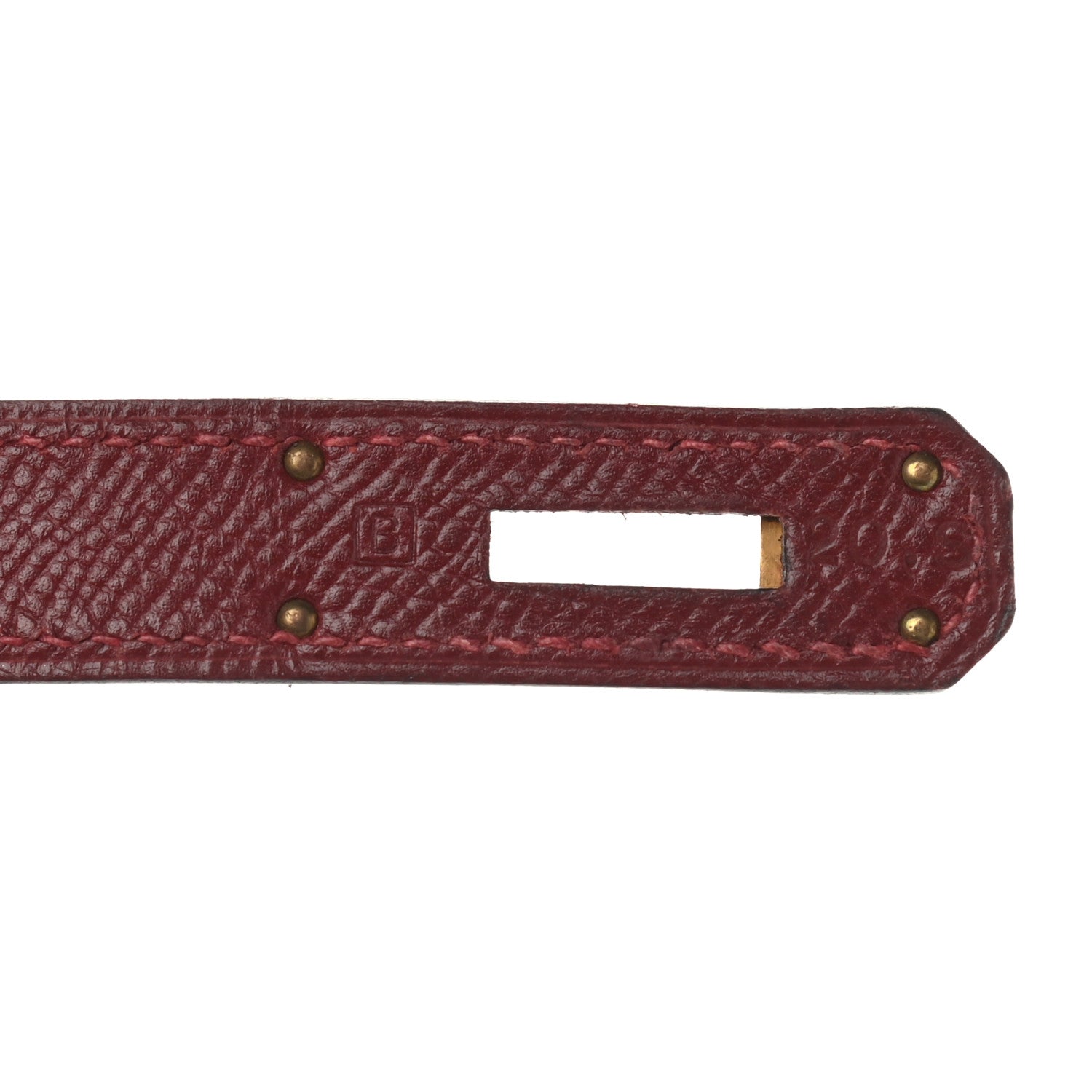 Hermes Epsom Kelly Sellier 32 Rouge H 7 of 22