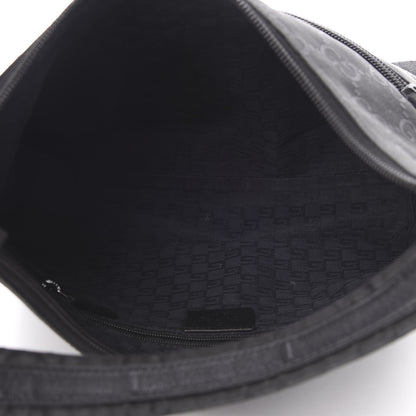 Gucci Nylon Monogram Small Hobo Black 5 of 15