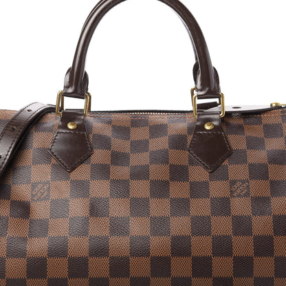 Louis Vuitton Damier Ebene Speedy 30 10 of 10