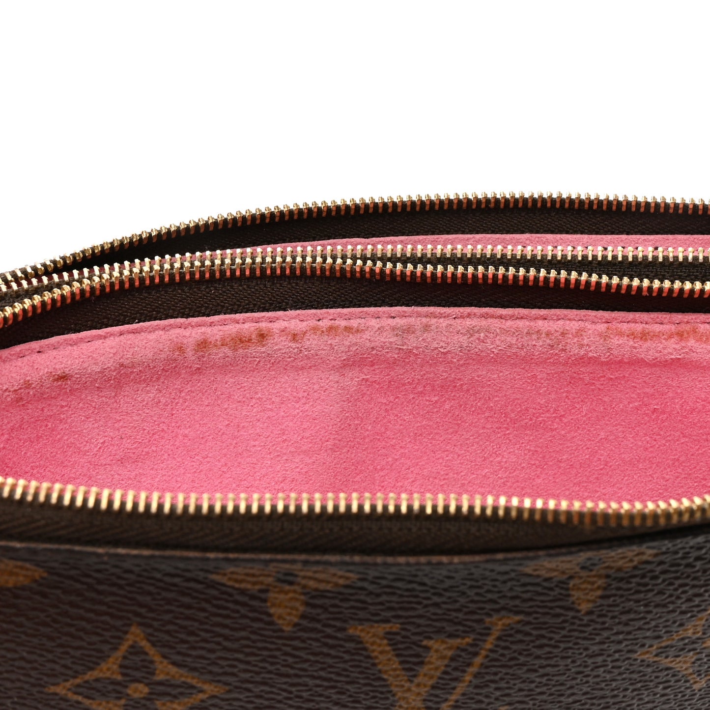 Monogram 2019 Christmas Animation Double Zip Pochette