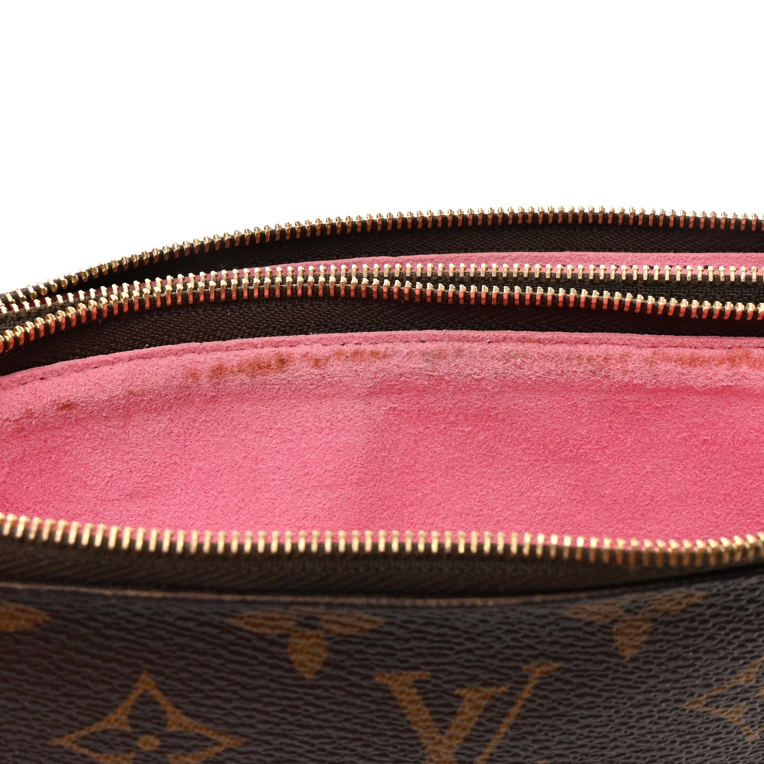 Louis Vuitton Monogram 2019 Christmas Animation Double Zip Pochette 14 of 14