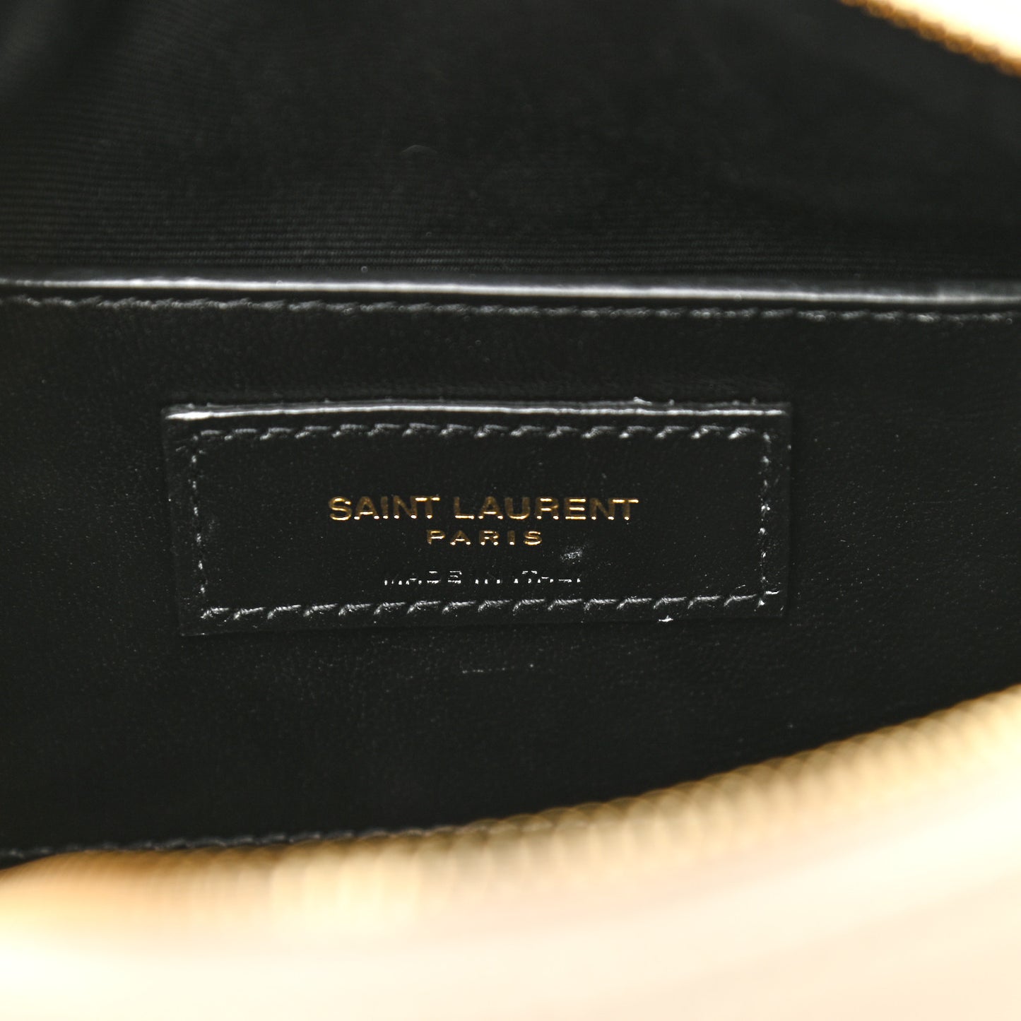 Lambskin Monogram Small Sade Tube Bag Blanc Vintage