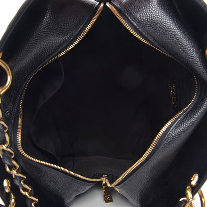 Chanel Caviar Quilted Grand Timeless Tote GTT Black 5 of 9