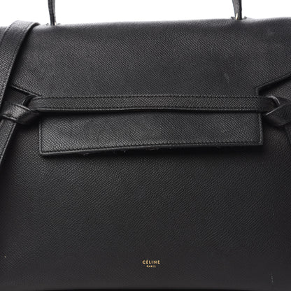 Celine Grained Calfskin Mini Belt Bag Black 9 of 10