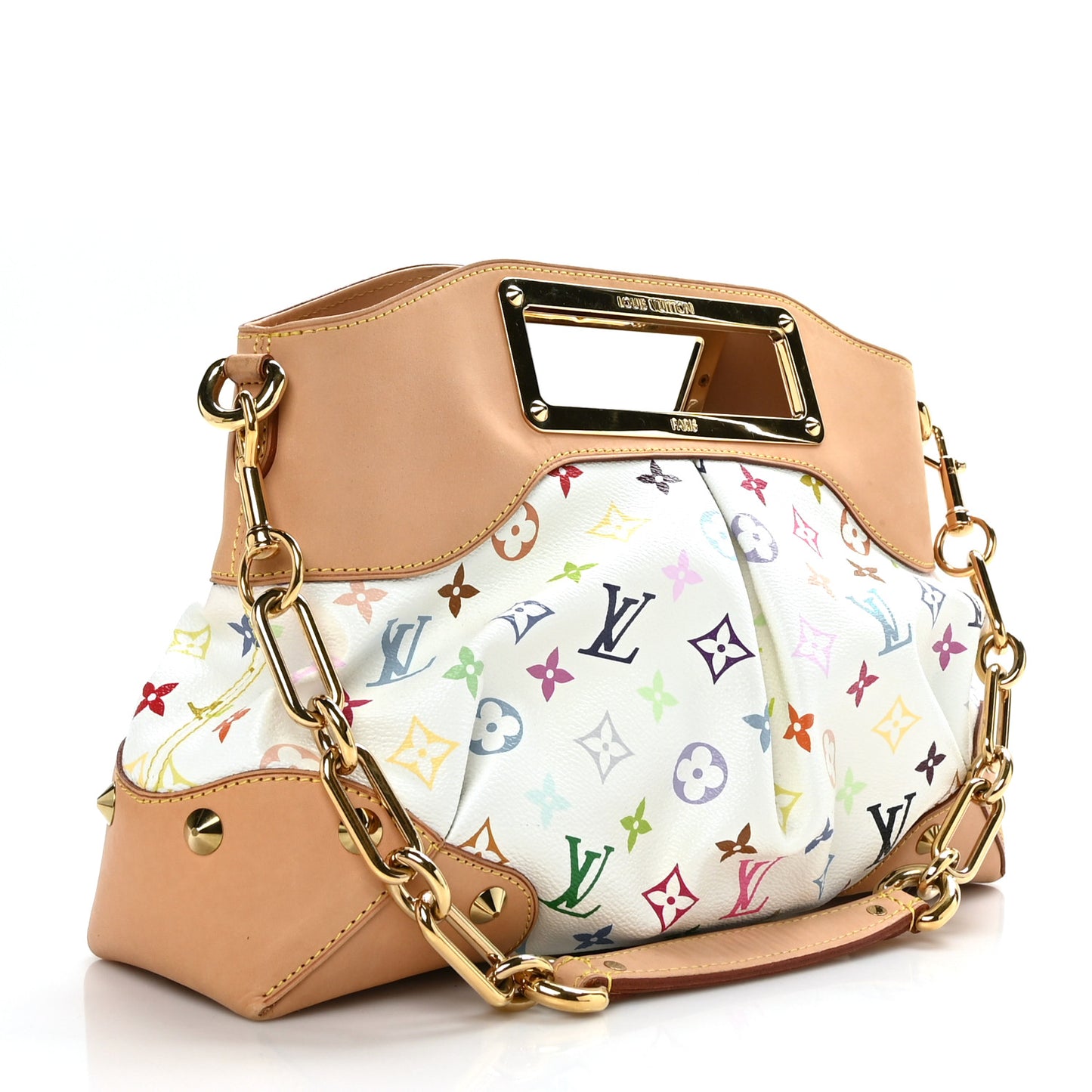 Monogram Multicolor Judy MM White