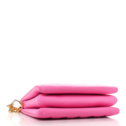 Louis Vuitton Lambskin Embossed Monogram Vuittamins Coussin PM Rose Violet 4 of 8