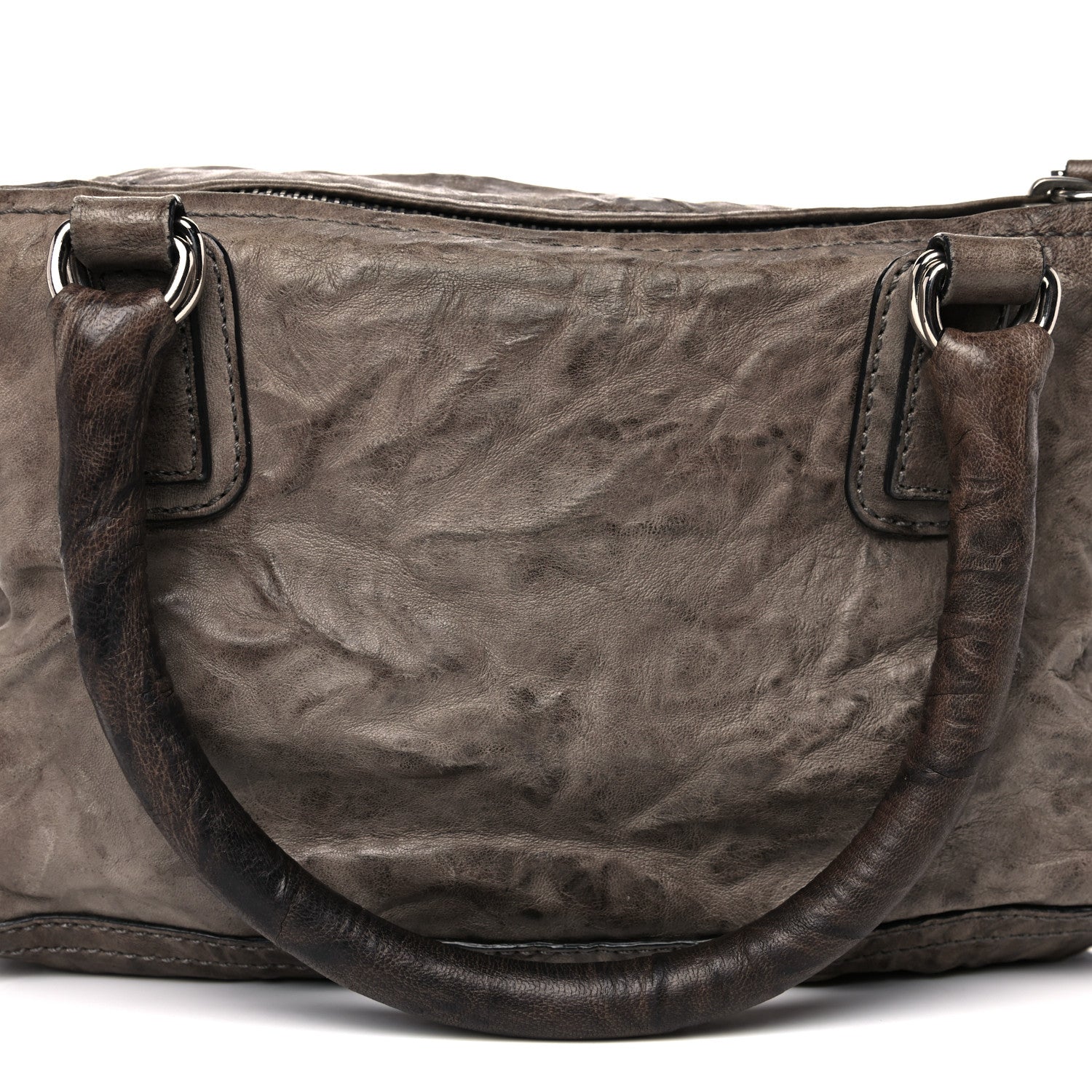 Givenchy Tumbled Sheepskin Small Pandora Charcoal 15 of 21