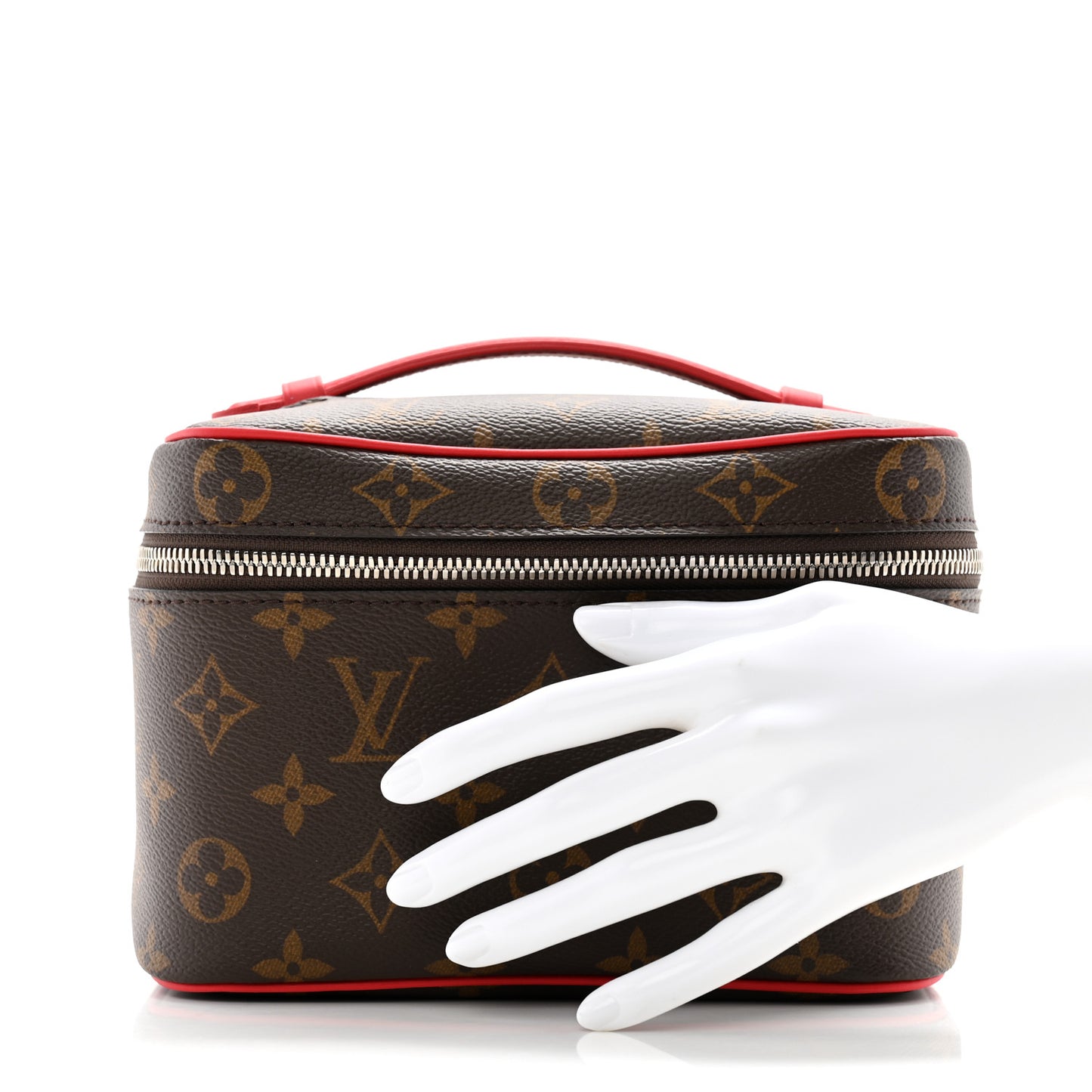 Monogram Macassar Nice Mini Rouge