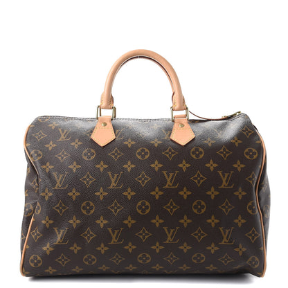 Louis Vuitton Monogram Speedy 35 1 of 9