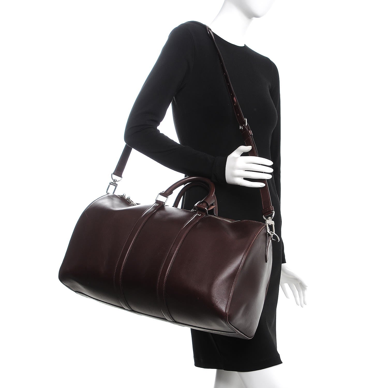 Louis Vuitton Nomade Teck Keepall Bandouliere 45 Moka 2 of 25