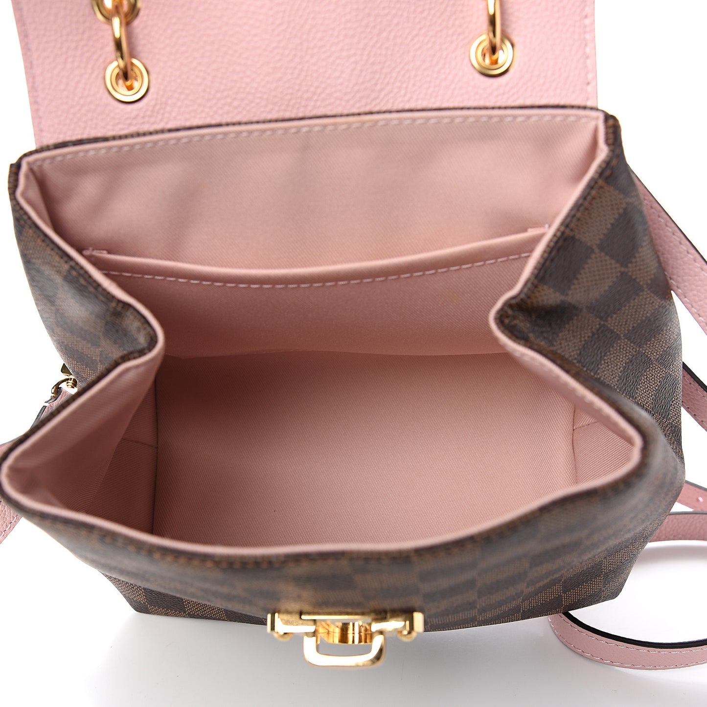 Damier Ebene Clapton Backpack Magnolia