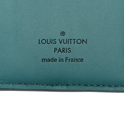Louis Vuitton Damier Checkerboard Pocket Organizer Teal 6 of 7