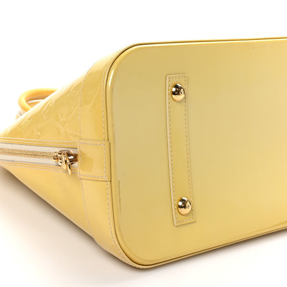 Louis Vuitton Vernis Alma GM Blanc Corail 8 of 9