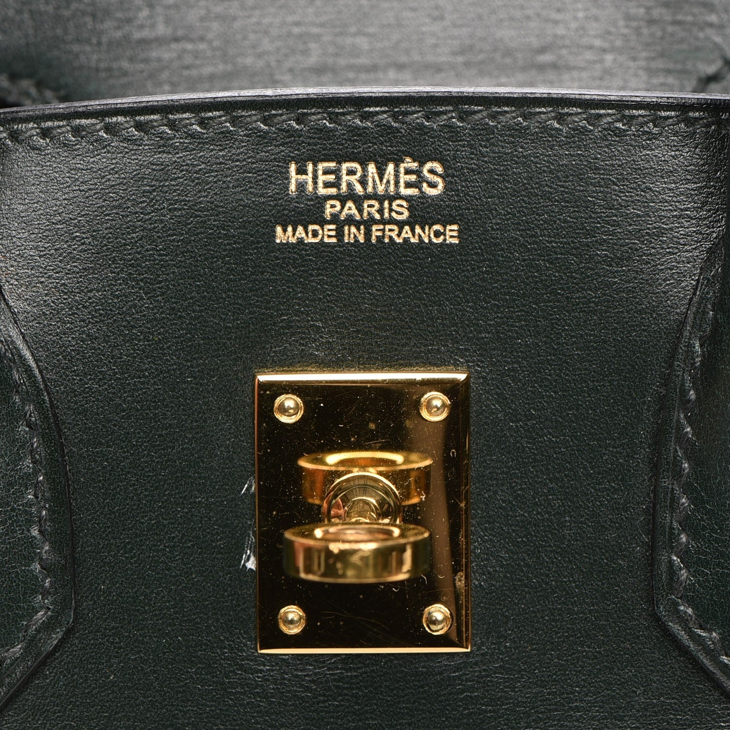 Hermes Box Birkin 25 Vert Fonce 21 of 32
