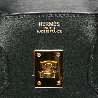 Hermes Box Birkin 25 Vert Fonce 21 of 32