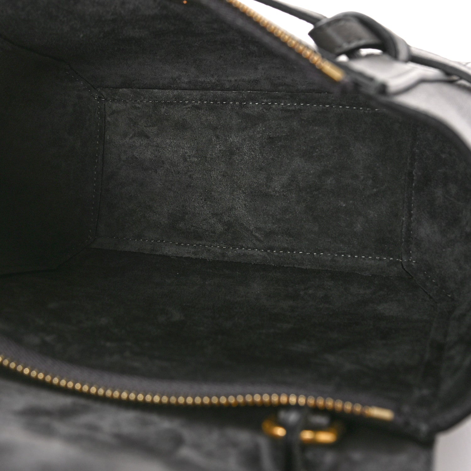 Celine Grained Calfskin Nano Belt Bag Grey 5 of 7