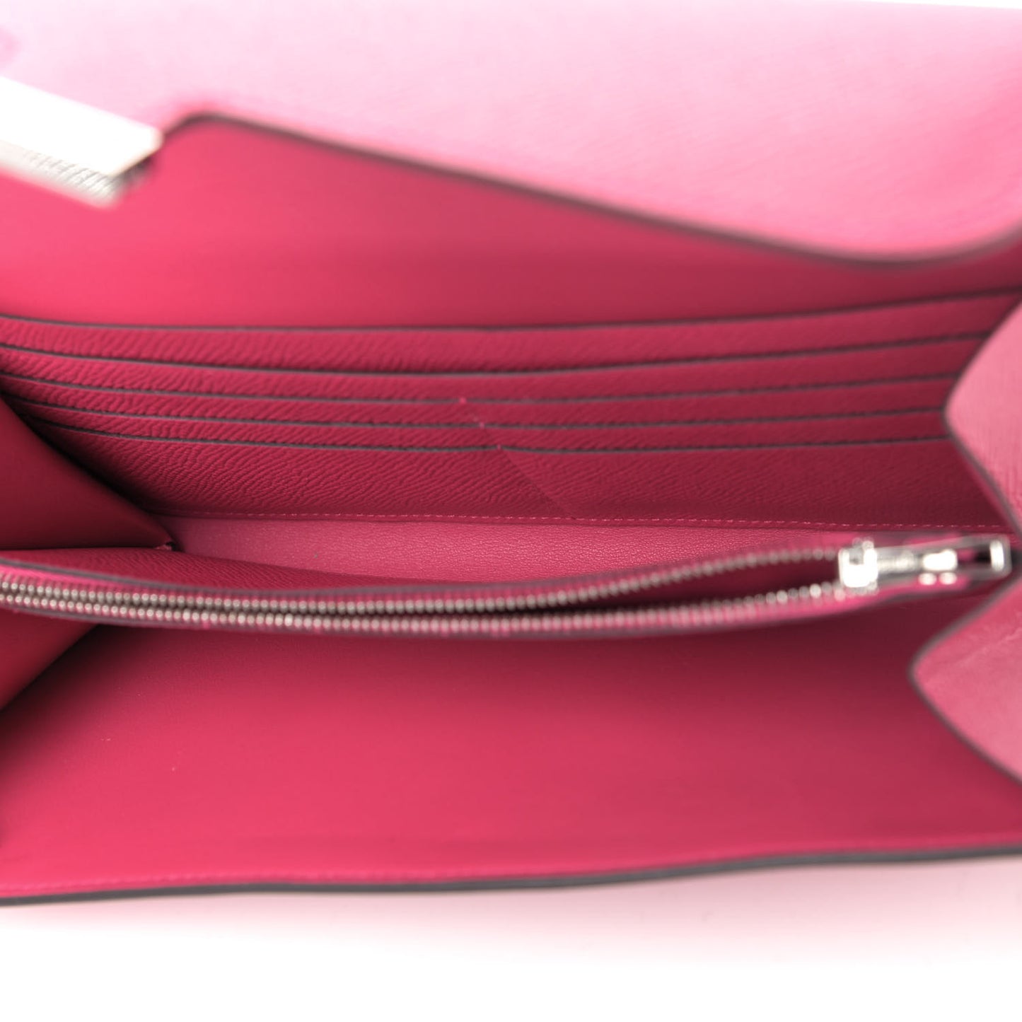 Epsom Lizard Constance Wallet To Go Rose Mexico