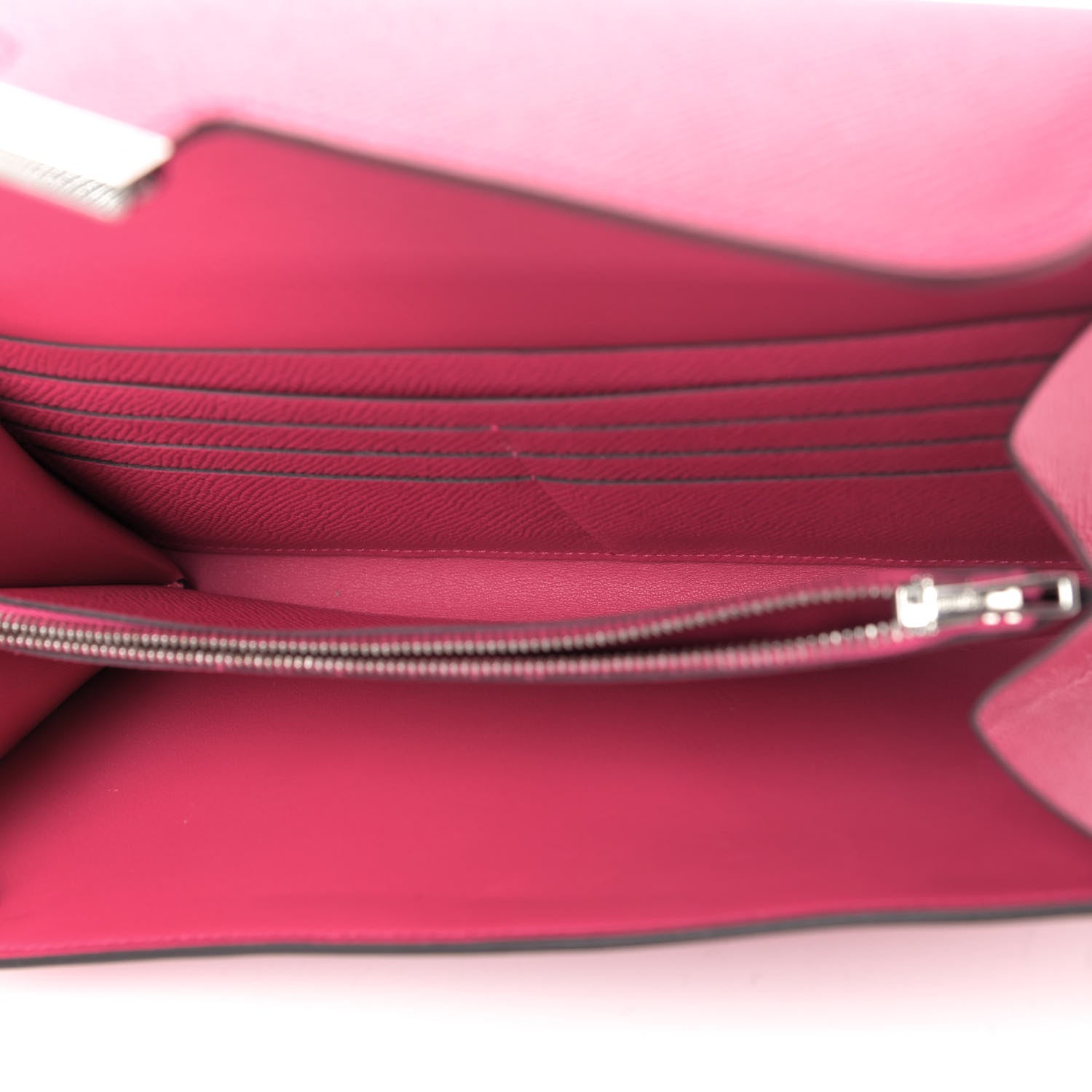 Hermes Epsom Lizard Constance Wallet To Go Rose Mexico 4 of 4