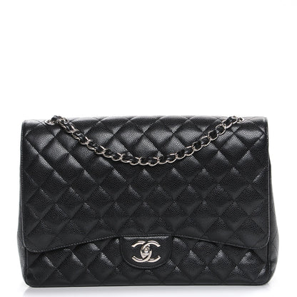 Chanel Caviar Quilted Maxi Double Flap Black 1 of 11