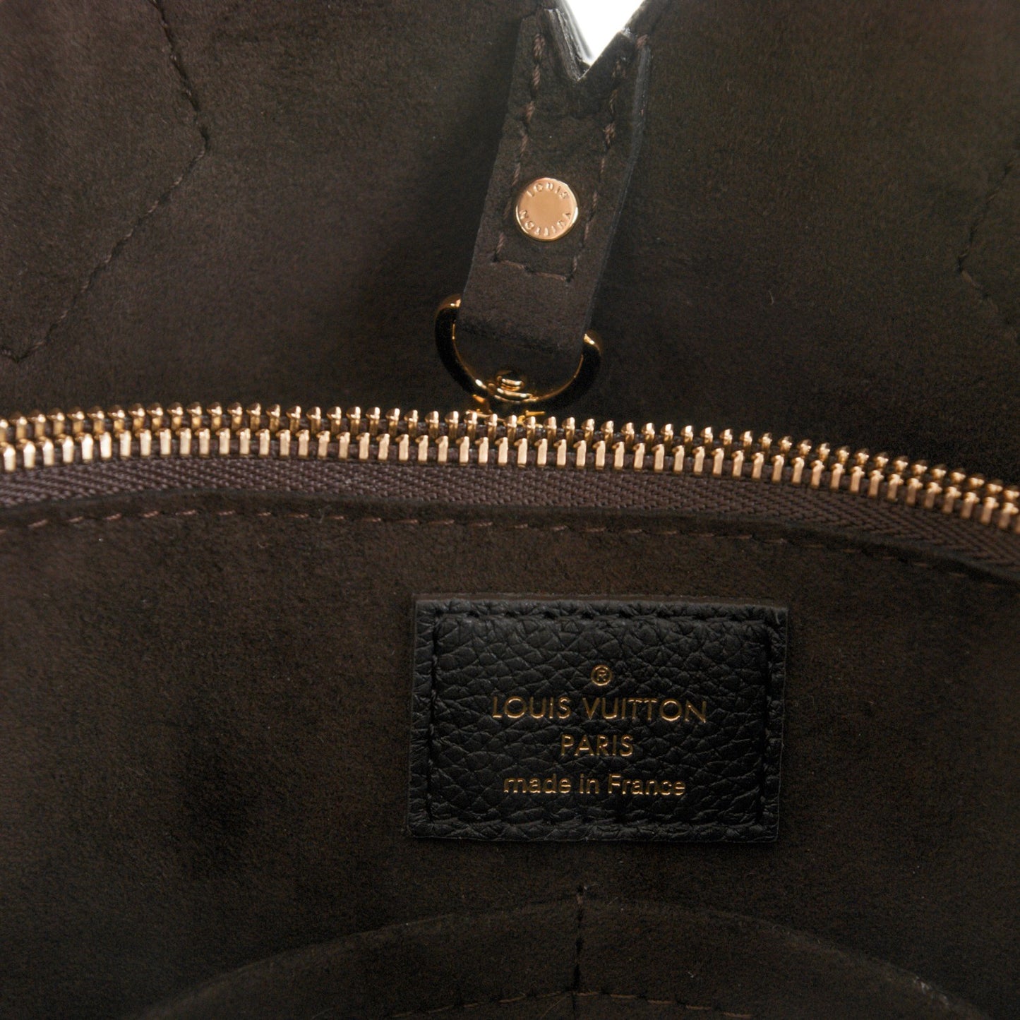 Calfskin Monogram Kimono Tote PM Black