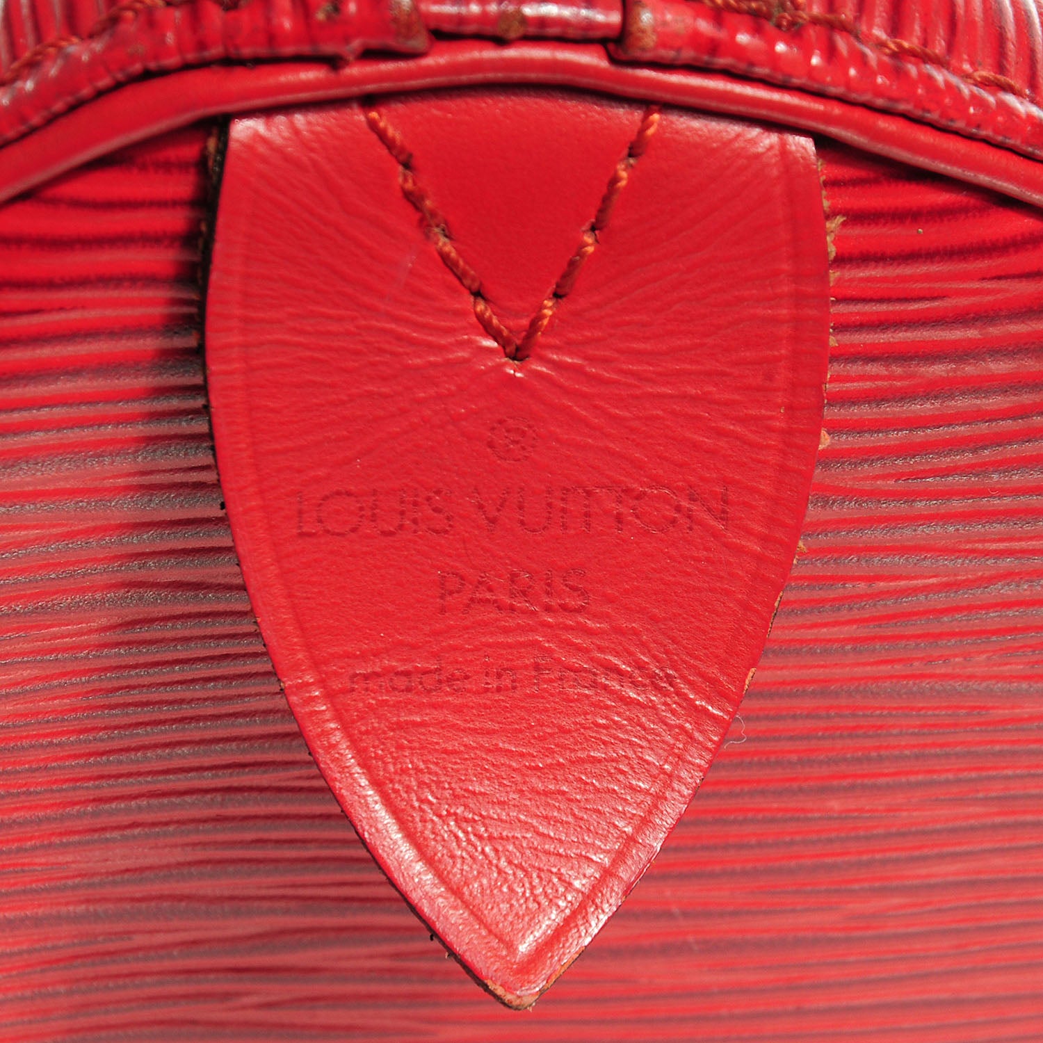Louis Vuitton Epi Speedy 30 Rouge 6 of 7
