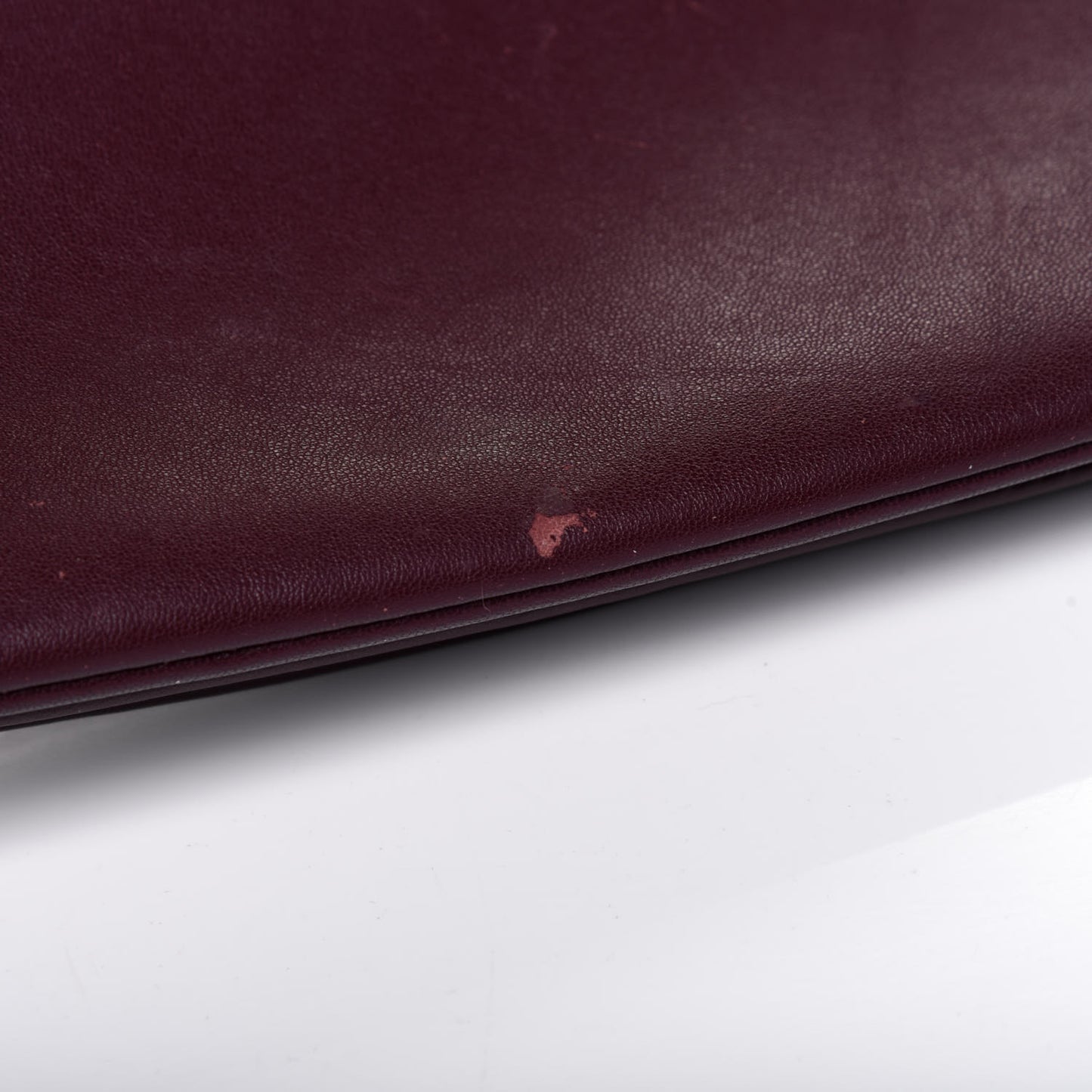 Lambskin Large Trio Crossbody Bag Burgundy