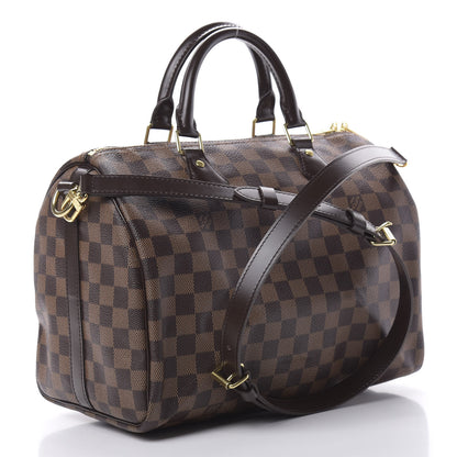Louis Vuitton Damier Ebene Speedy Bandouliere 30 3 of 12
