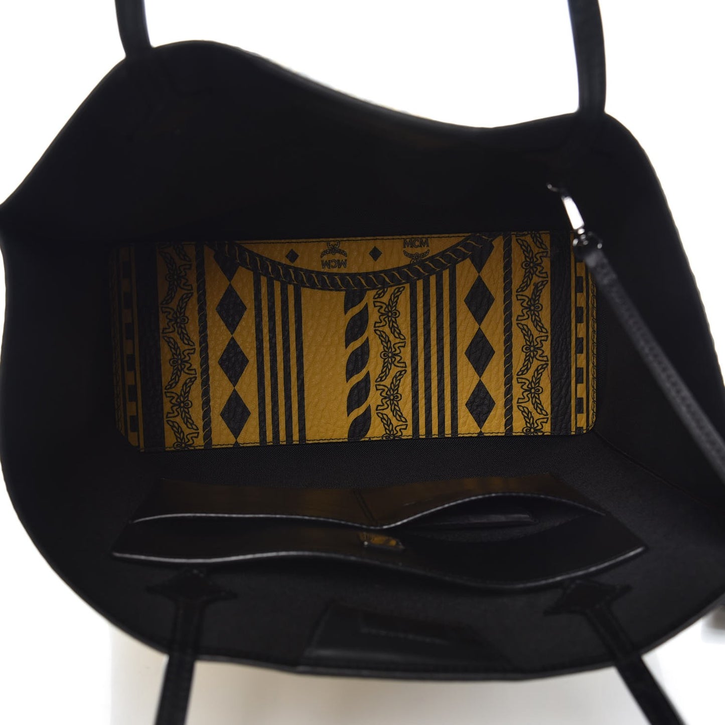 Visetos Baroque Print Kira North South Shopper Tote Sahara