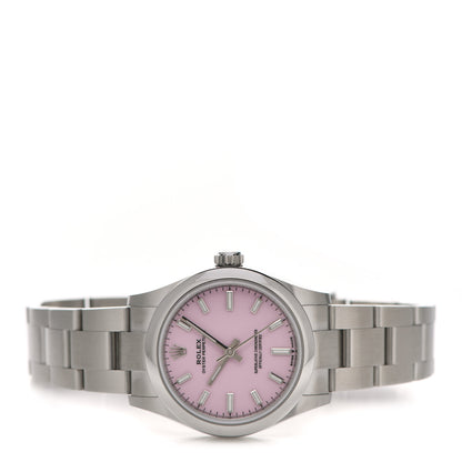 Rolex Stainless Steel 31mm Oyster Perpetual Watch Candy Pink 277200 2 of 5
