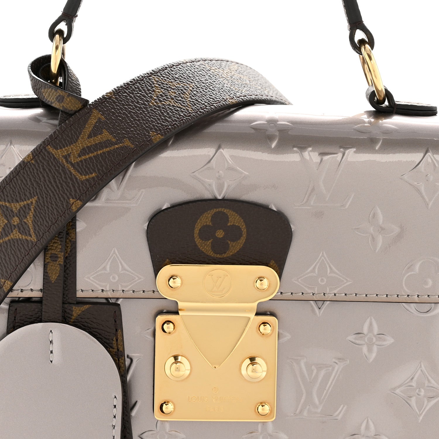 Louis Vuitton Vernis Epi Monogram Spring Street Champagne