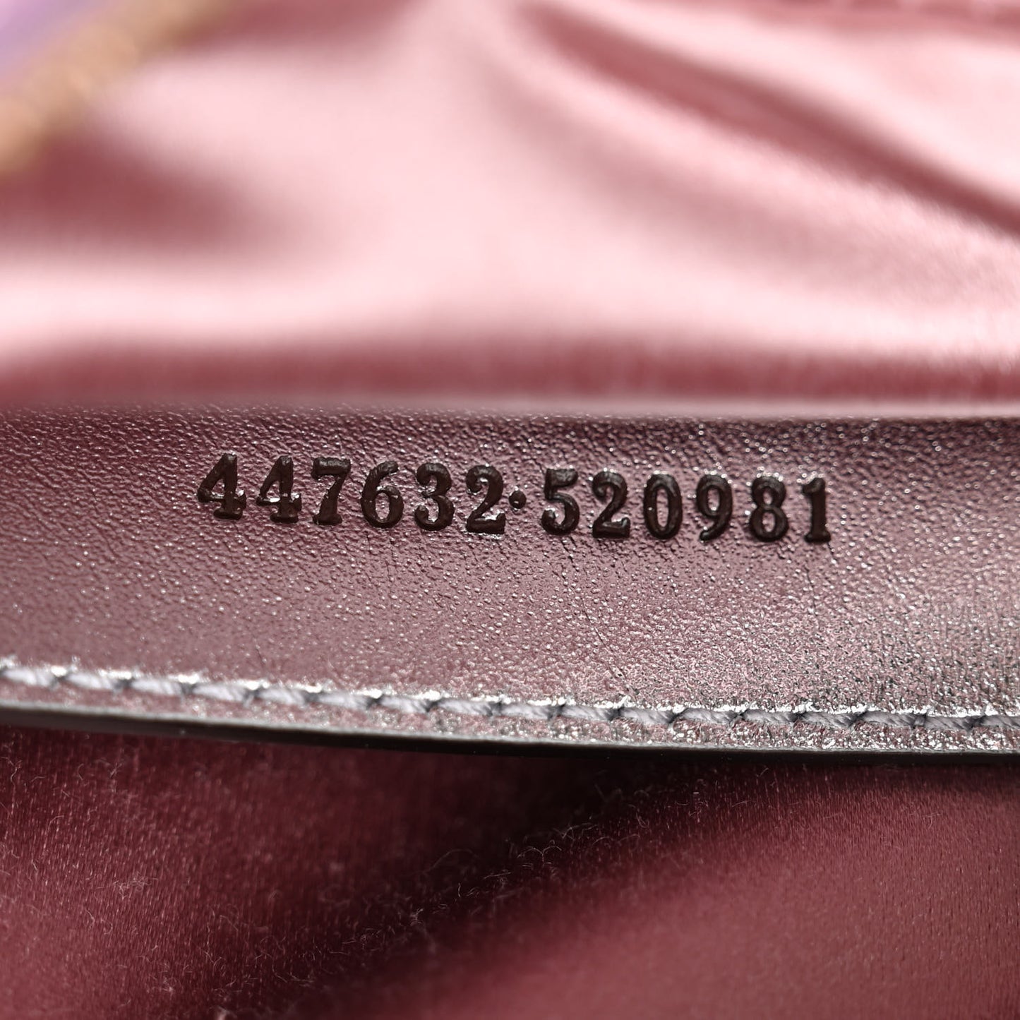 Iridescent Nappa Chevron Matelasse Small GG Marmont Chain Shoulder Bag Iridescent Escape Pink
