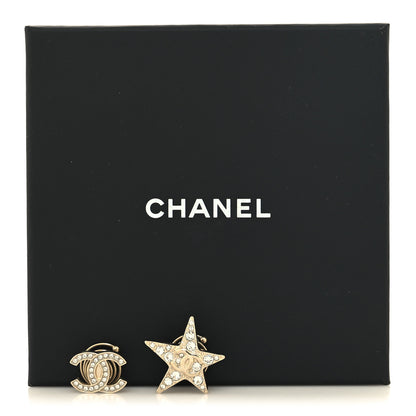 Chanel Crystal CC Star Hair Accessory Set Gold 5 of 5