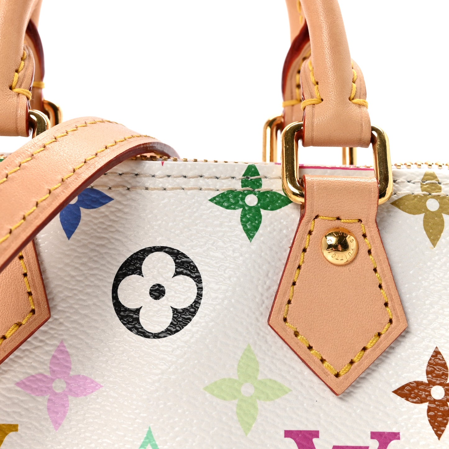 LV X TM Monogram Multicolor Nano Speedy White
