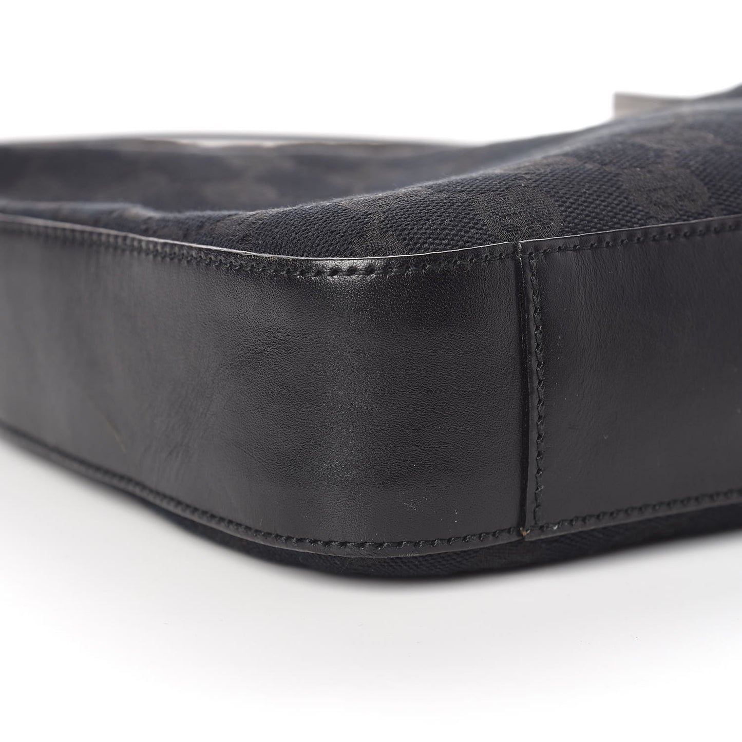 Monogram GG Clasp Hobo Black