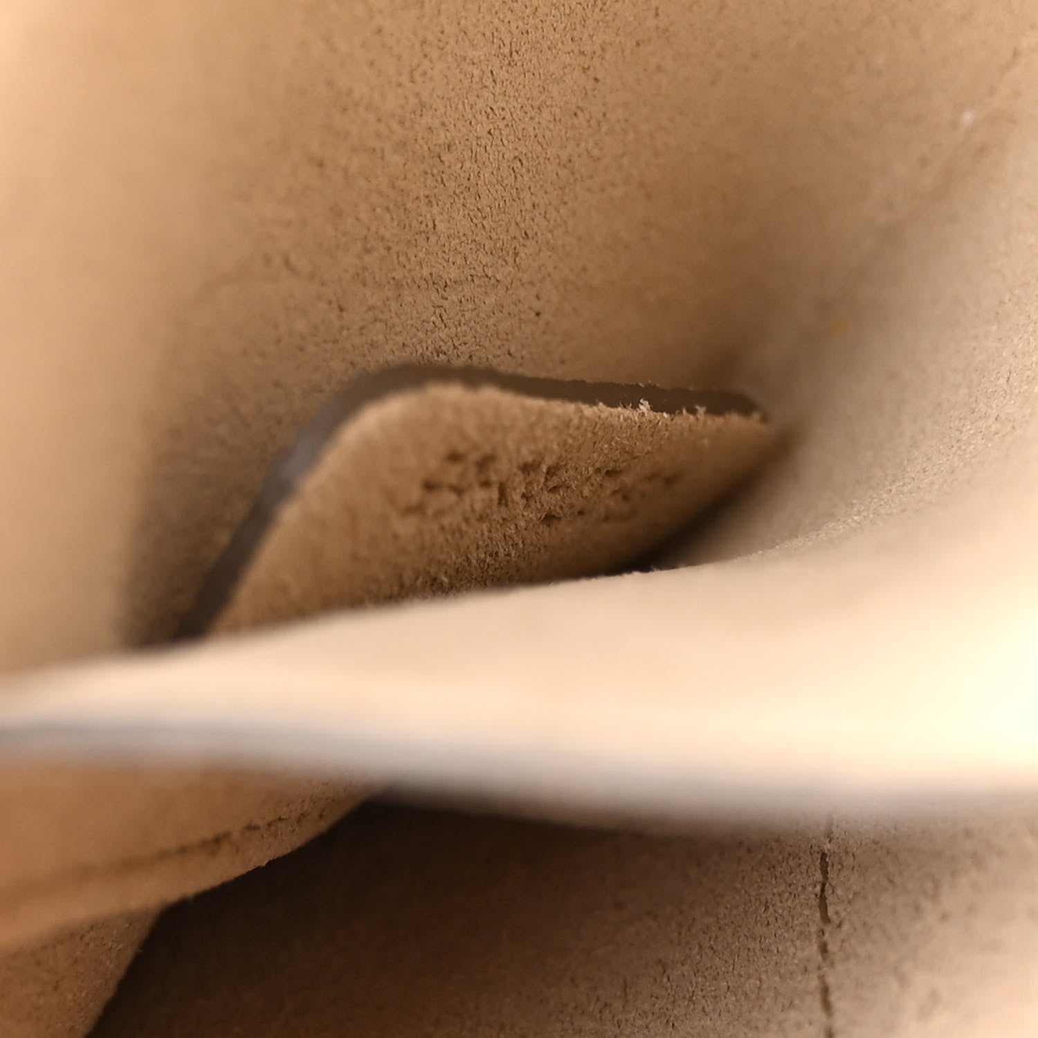 Chloe Suede Calfskin Small Faye Shoulder Bag Motty Grey 8 of 12