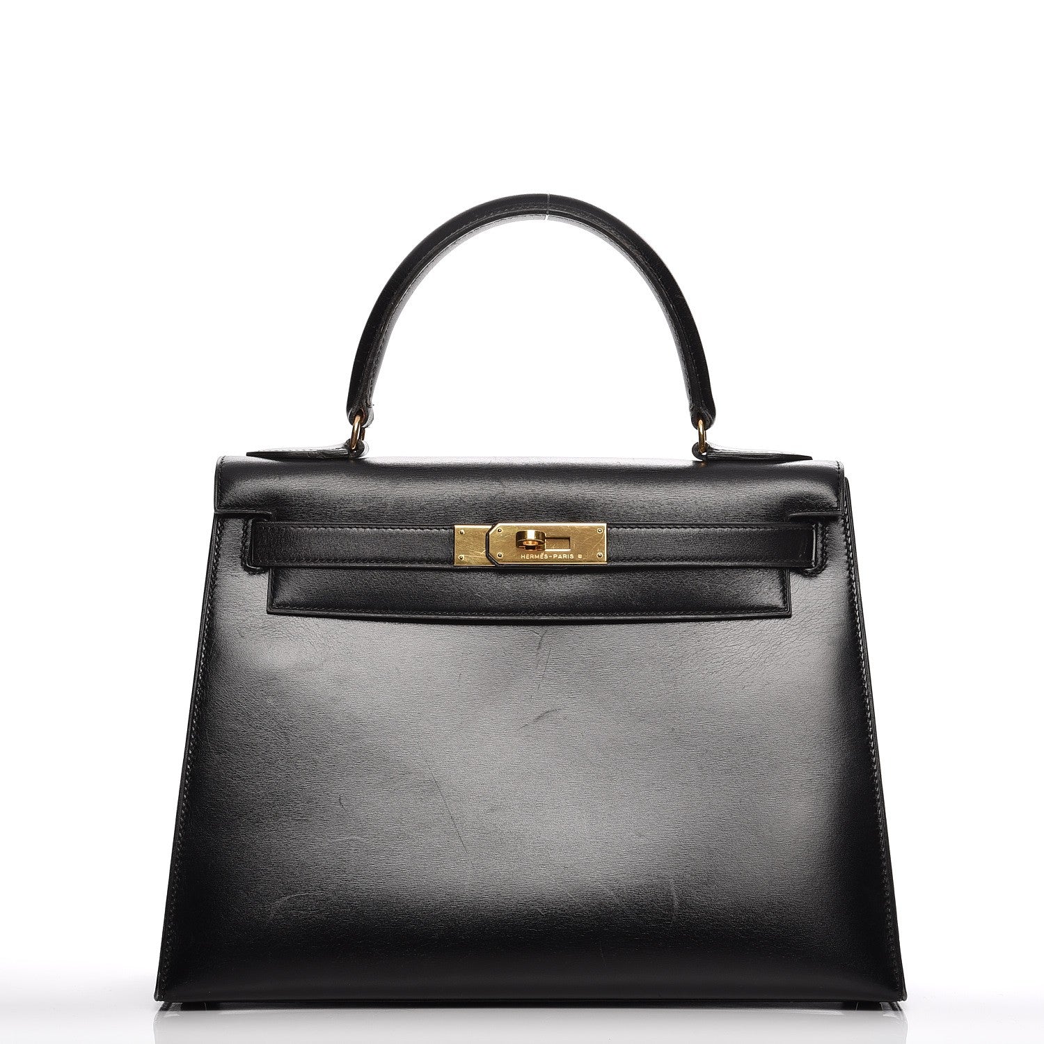 Hermes Box Kelly Sellier 28 Black 1 of 29