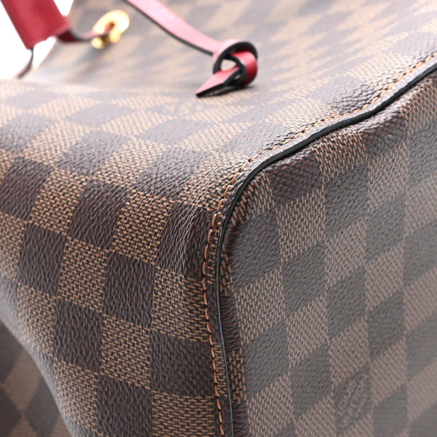 Louis Vuitton Damier Ebene Neonoe MM Cherry Berry 9 of 12