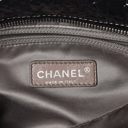 Chanel Vinyl Rock in Moscow Tote Black 6 of 13