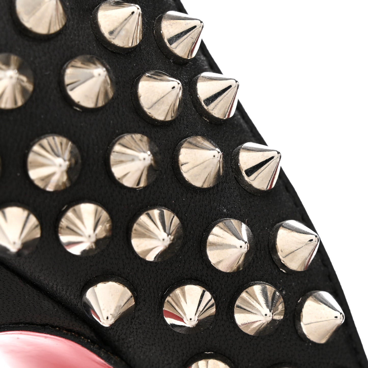 Nappa Lady Peep Spikes 150 Pumps 35 Black Silver