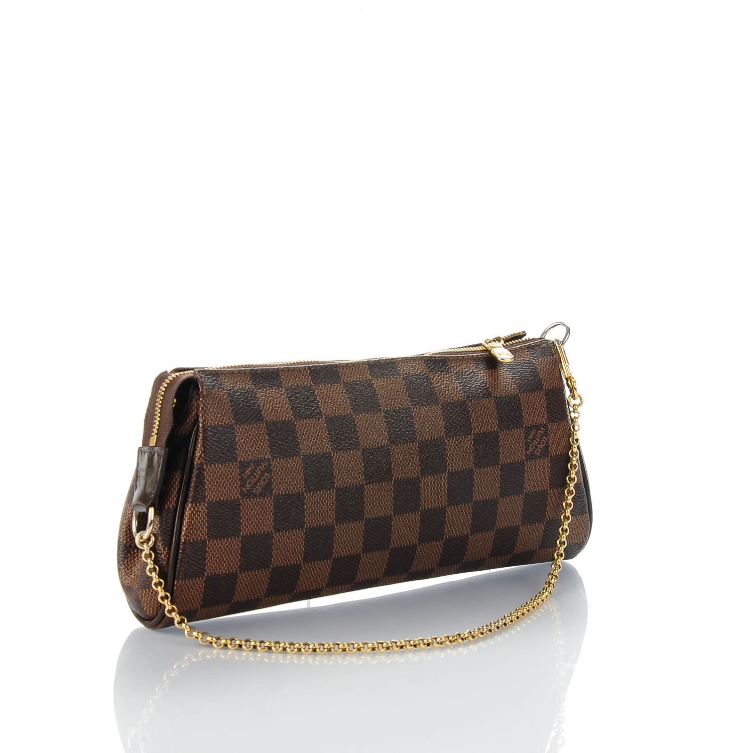 Louis Vuitton Damier Ebene Eva Clutch 3 of 8