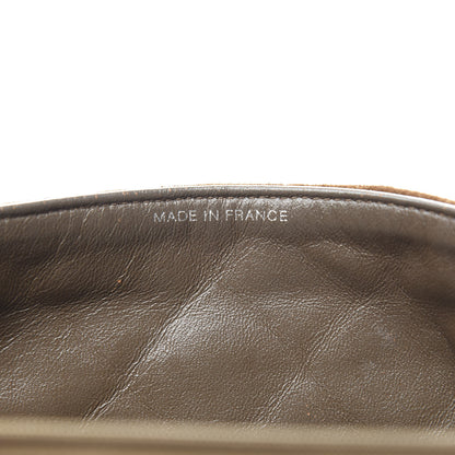 Chanel Suede Quilted Shoulder Flap Bag Brown 7 of 12