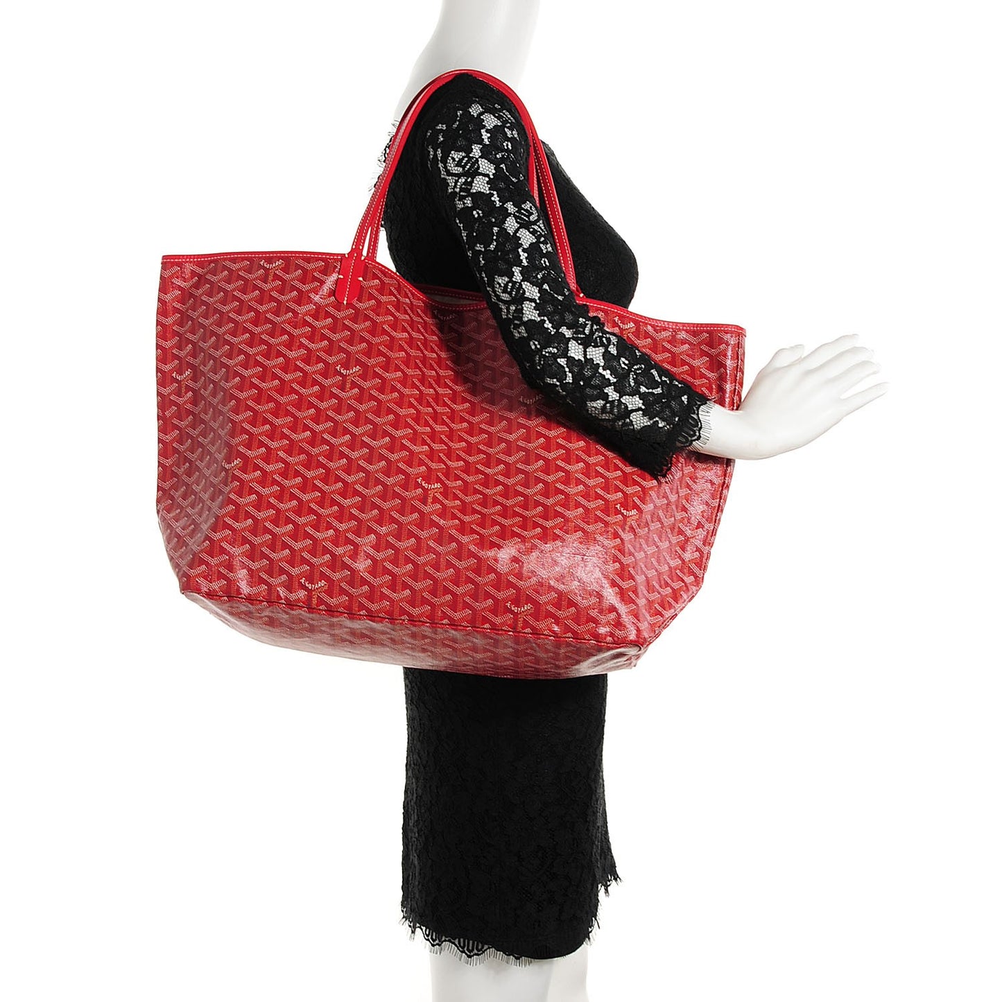 Goyardine Saint Louis GM Red