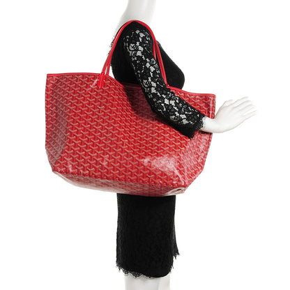 Goyard Goyardine Saint Louis GM Red 2 of 7
