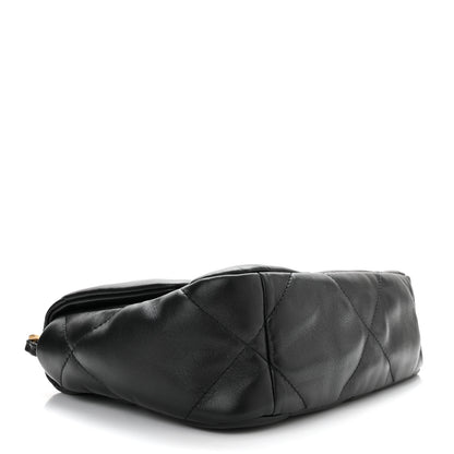 Chanel Lambskin Quilted Medium Chanel 19 Flap Black 4 of 10